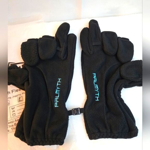 Other - Palmyth Magnetic Fleece Fishing Gloves Great for Cold Weather Men's Size XL NEW